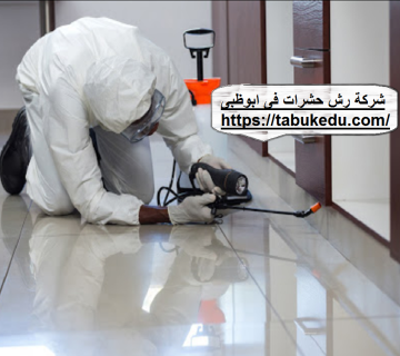 شركة رش حشرات فى ابوظبى