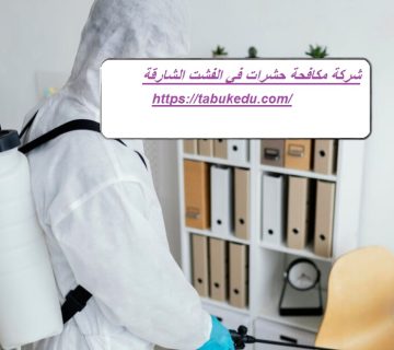 شركة مكافحة حشرات في الفشت الشارقة