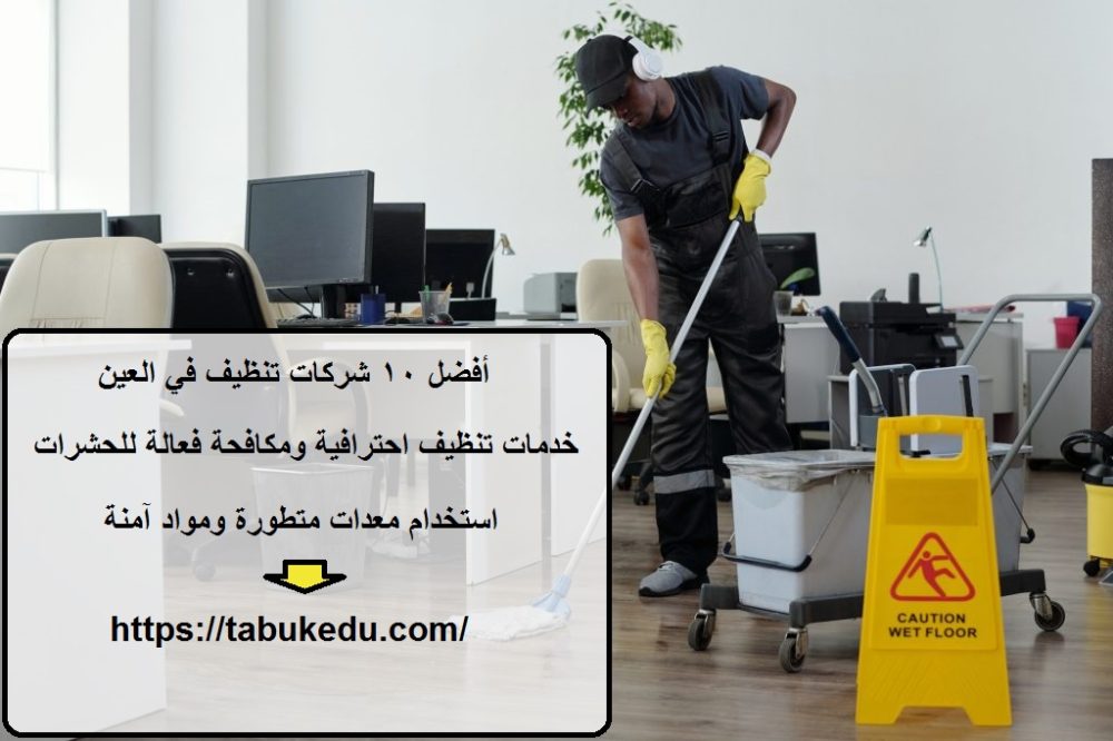 أفضل 10 شركات تنظيف في العين