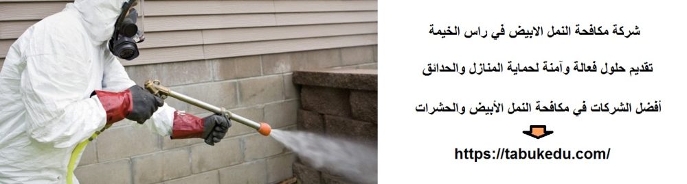 شركة مكافحة النمل الابيض في راس الخيمة