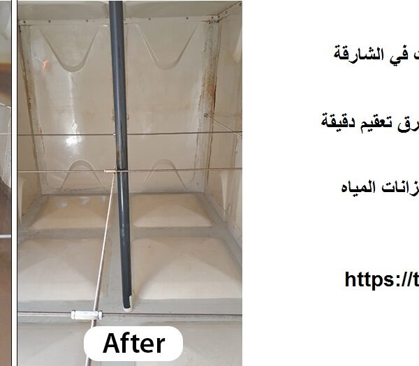 شركة تنظيف خزانات في الشارقة