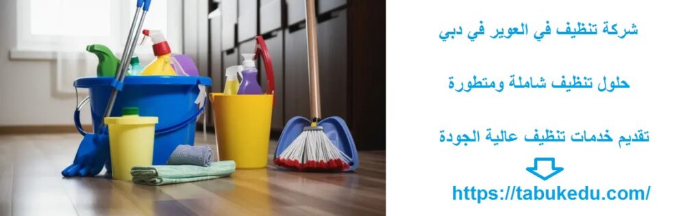 شركة تنظيف في العوير في دبي